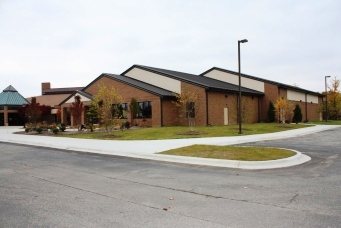 Northeast corner of the addition to St. John Neumann Church