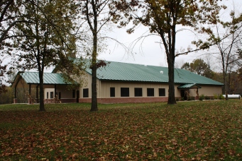 New dining hall at Camp Innisfree