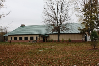 New dining hall at Camp Innisfree