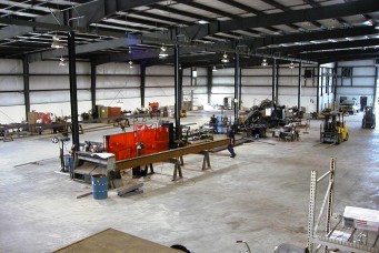 Interior view of shop area